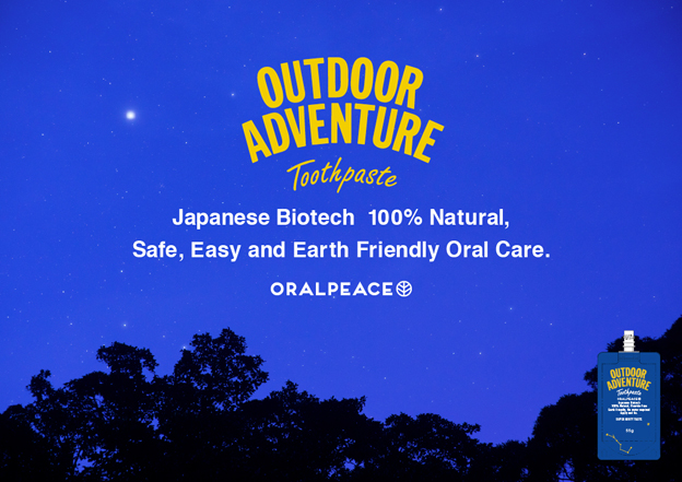 ORALPEACE  OUTDOOR ADVENTURE Toothpaste AD