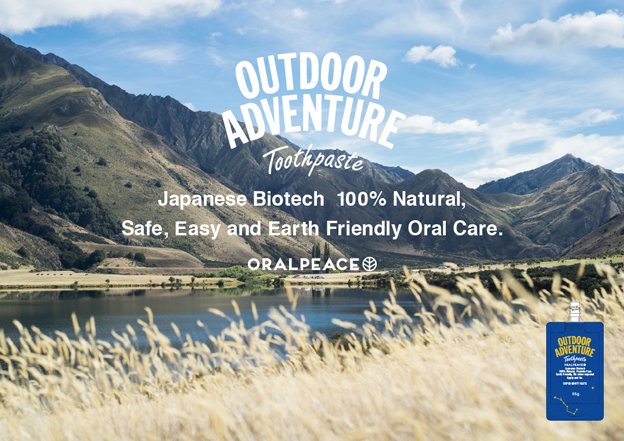 ORALPEACE  OUTDOOR ADVENTURE Toothpaste AD