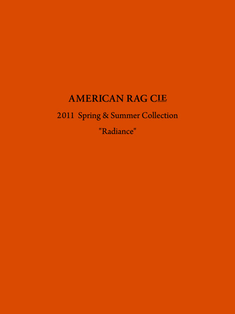 AMERICAN RAG CIE 2011 SS